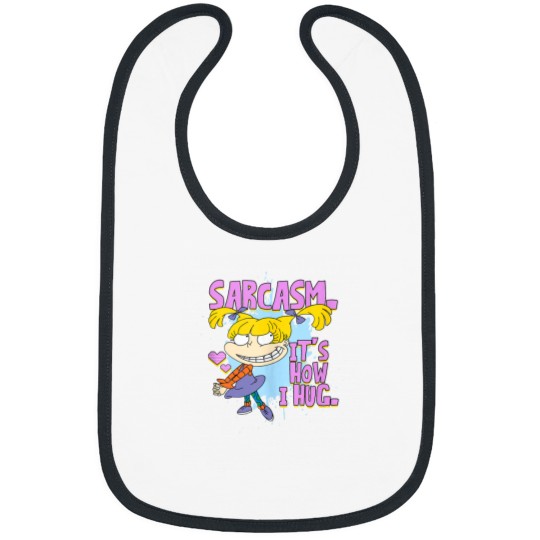 Discover Mademark x Rugrats Angelica Sarcasm Its How I Hug Bibs