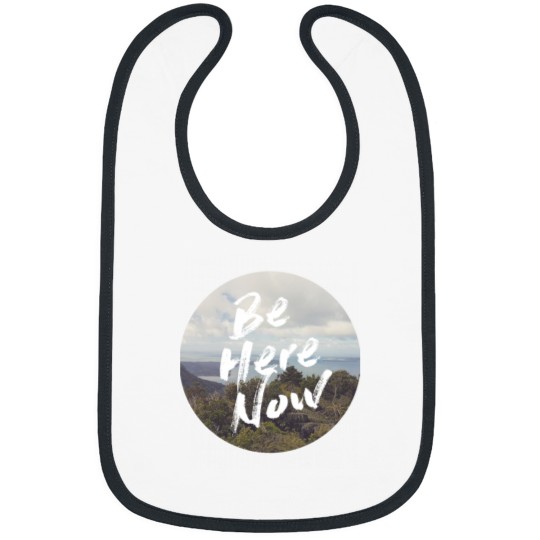 Discover Be Here Now Sticker Bibs