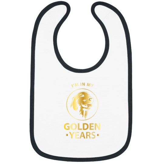 Discover Golden Retriever Dog Lovers Im In My Golden Years Bibs