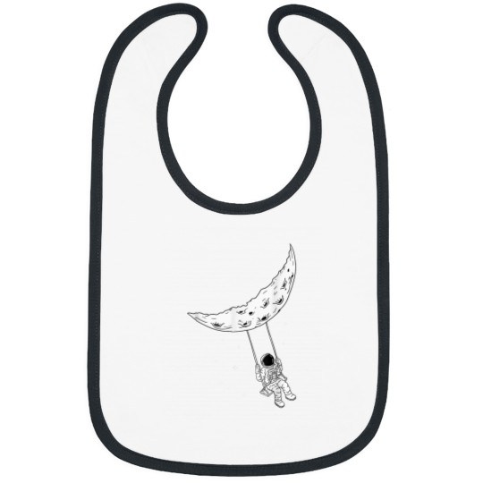 Discover Moon Swing Man On The Moon Space Astronomy Astronaut Bibs