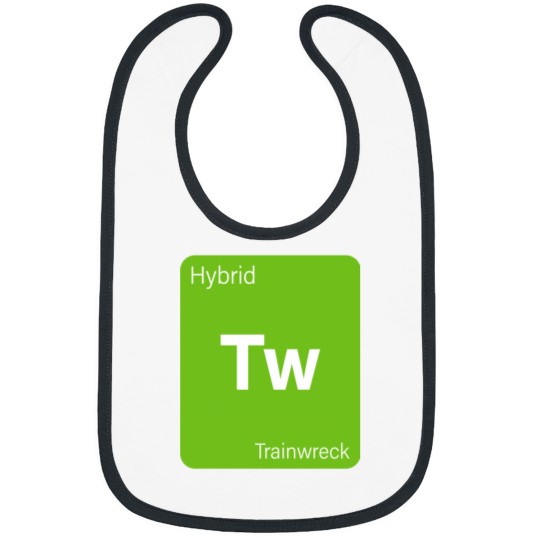 Discover Trainwreck Strain Tag - Favorite Strain Bibs