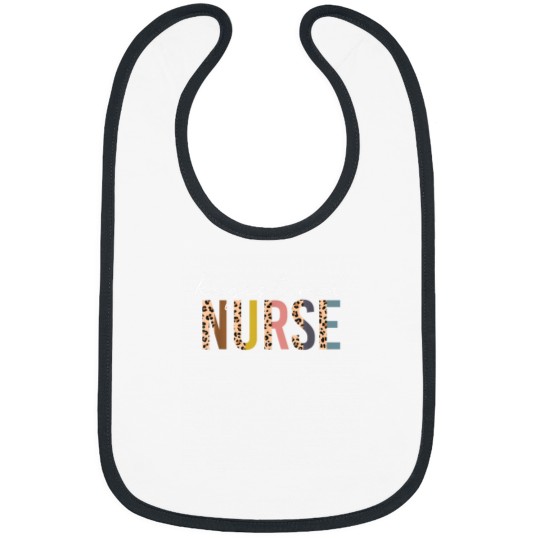 Discover Leopard Registered Nurse RN Bibs