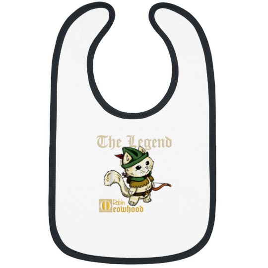 Discover The Legend of Robin Meowhood Archer Cat Bibs