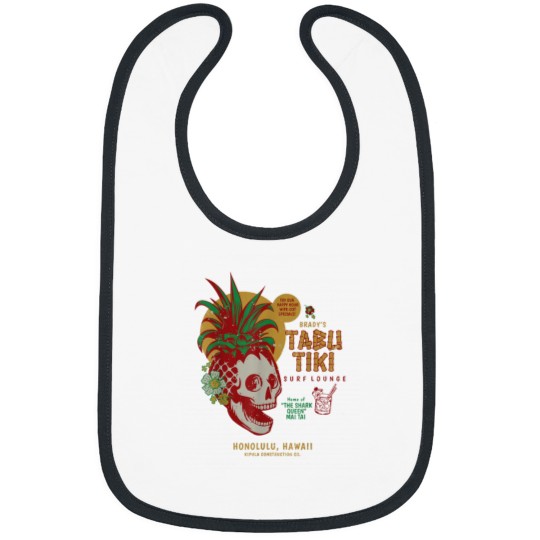 Discover Bradys Tabu Tiki Surf Lounge Bibs