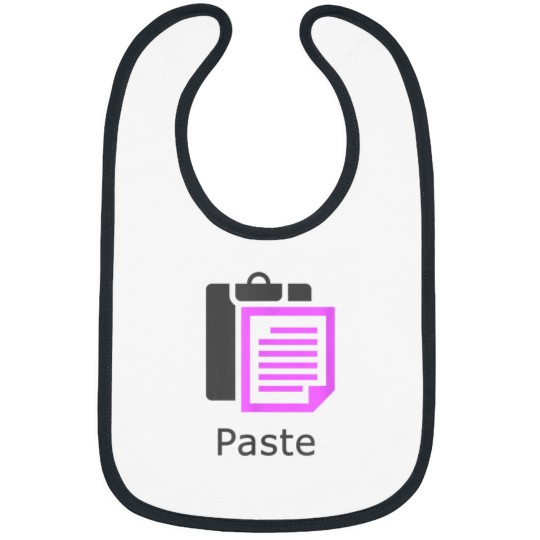 Discover Copy Paste Paste version For Daughter and Son Bibs