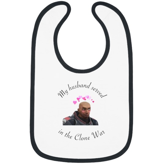 Discover Wrecker Husband Black Font Bibs