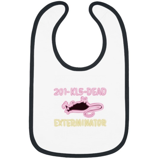 Discover 201-KL5-DEAD EXTERMINATOR (pink  yellow) Bibs