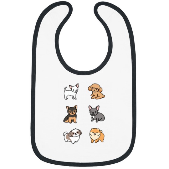 Discover Small Dog Pack Bibs