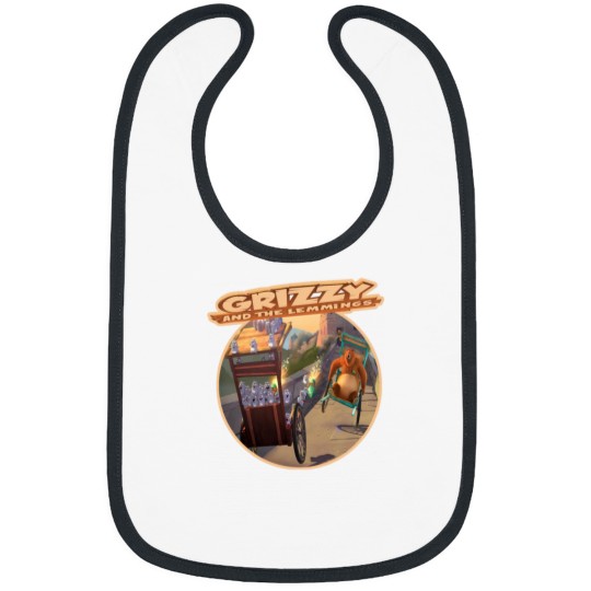 Discover grizzy and the lemmings 1 (5) Bibs