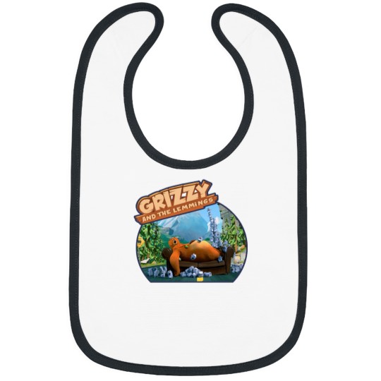 Discover grizzy and the lemmings 2 (2) Bibs