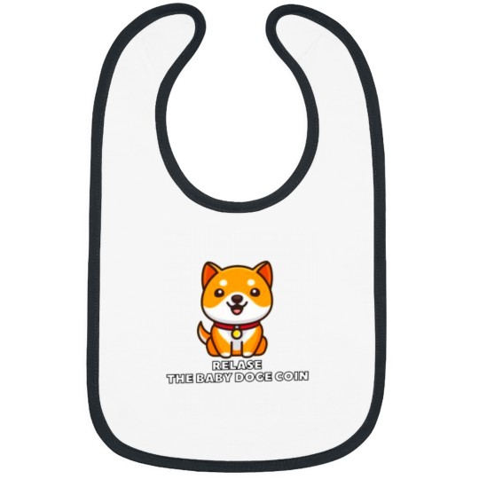 Discover Relase the Baby Doge Coin Bibs