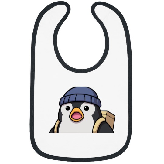 Discover Surprised Penguin Bibs