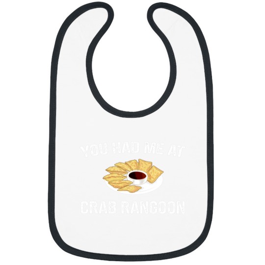Discover you had me at crab rangoon, egg roll Bibs