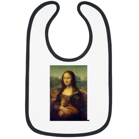 Discover mona lisa Capybaras Bibs