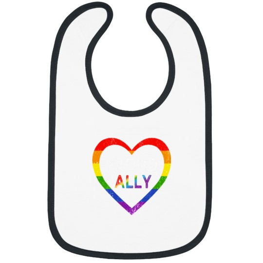 Discover Proud ally af lgbt pride gay month Bibs