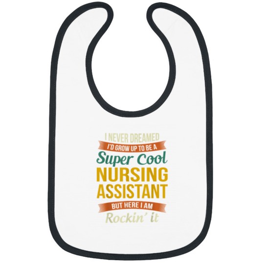 Discover Nursing Assistant Gifts Funny Appreciation Bibs