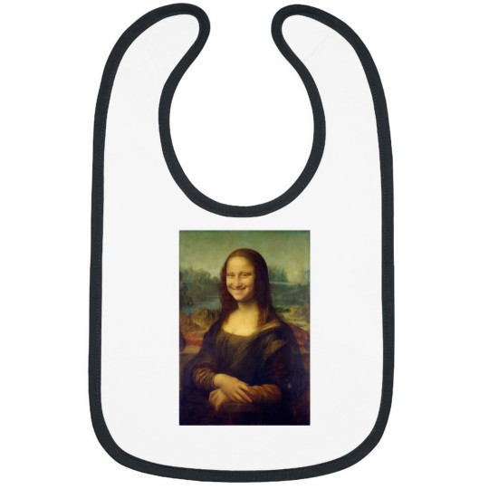 Discover Mona Lisa Laughing Bibs