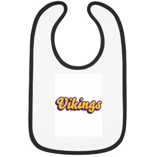 Discover Vintage-Styled Vikings Bibs