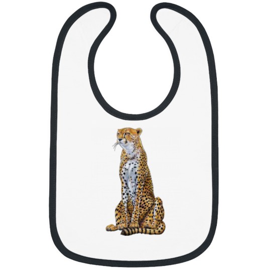 Discover Cheetah T-Shirt Bibs