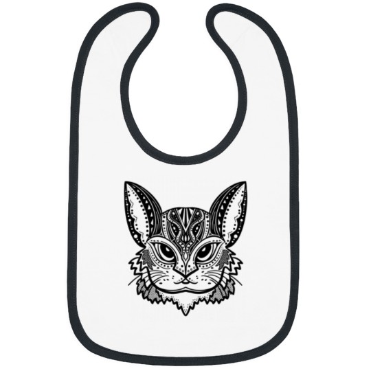 Discover cat Art Board Print Bibs