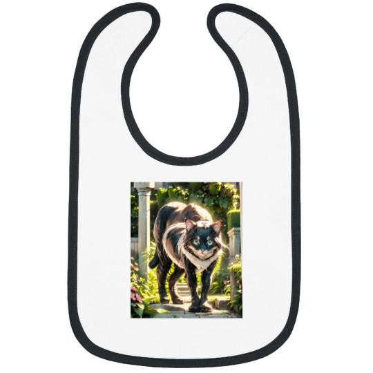 Discover Color Cat in the rain Bibs