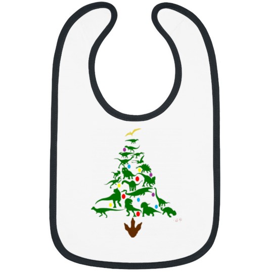Discover Jurassic Christmas T-Shirt Bibs