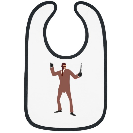 Discover TF2 RED Spy Essential Bibs