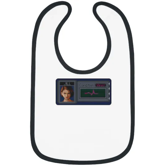 Discover Resident Evi 3 Pixel Art T-Shirt 1 Bibs