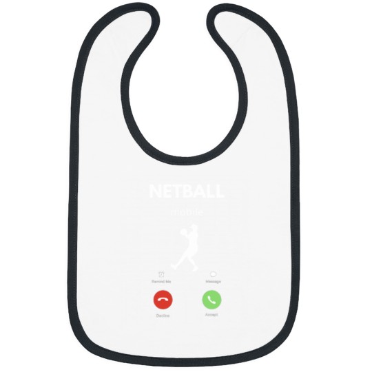 Discover Netball Call Design Funny Essential Bibs