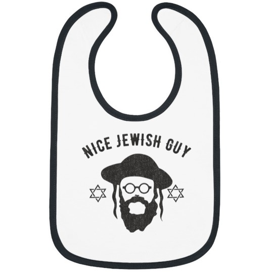 Discover Nice Jewish Guy Star of David Graphics Bibs