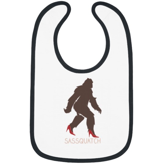Discover Sassquatch Badass With An Attitude To Match Black Heels Bibs