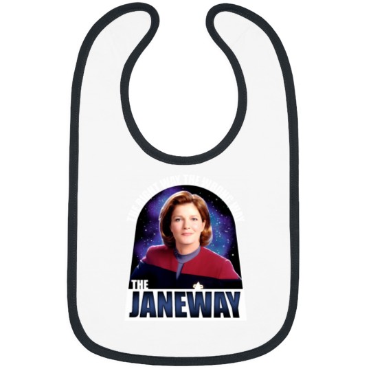Discover Star Treks Voyager Captain Janeway The Right Way Bibs