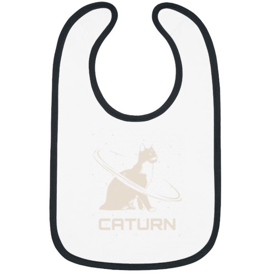 Discover Saturn Caturn Cat Planet Space Essential Bibs