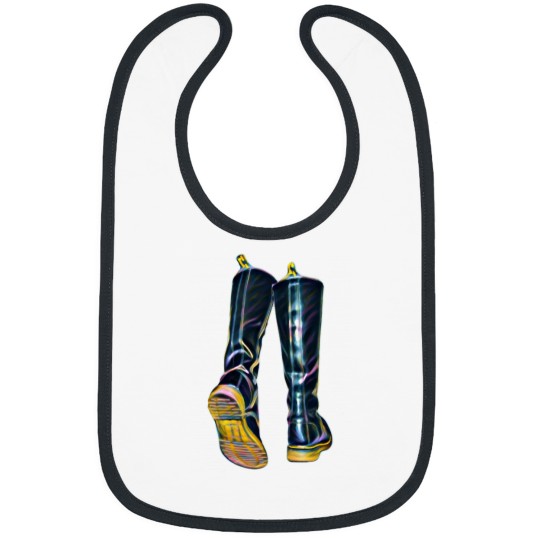 Discover Dr Sassy Boots by ZoeBaileyArt Black Leather Martens Active Bibs