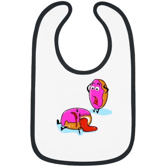 Discover Funny Donut T-Shirt Bibs