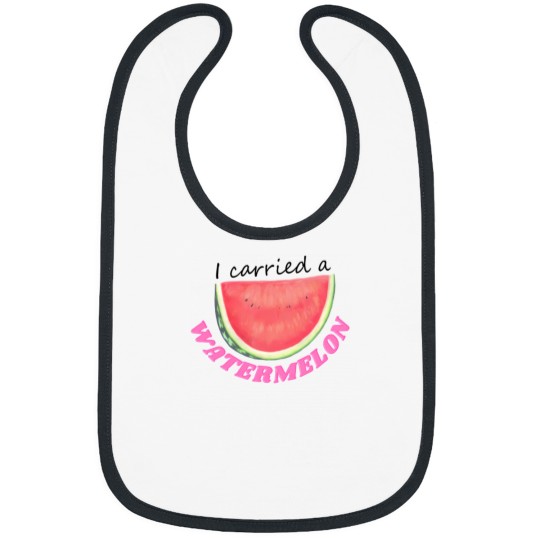 Discover I Carried A Watermelon 4 Bibs