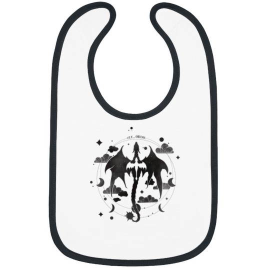 Discover Fly… or die - black T-Shirt 3 Bibs