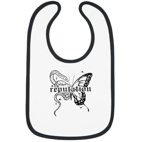 Discover Reputation Snake & Butterfly Bibs