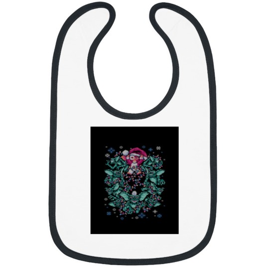 Discover We Wish You a Gremlin Christmas Graphic Bibs