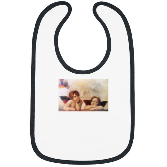 Discover Raffaello - Madona Sistina Angels Bibs
