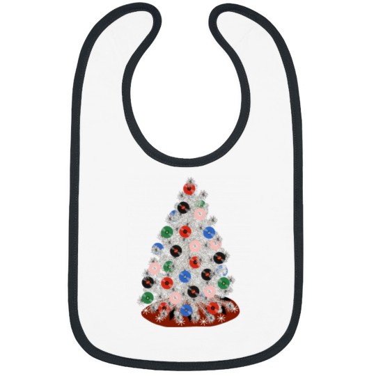 Discover Aluminium Vinyl Record Tree T-Shirt Bibs