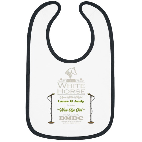Discover The Detectoristss Eye Voodoo - The White Horse Mic Night Bibs