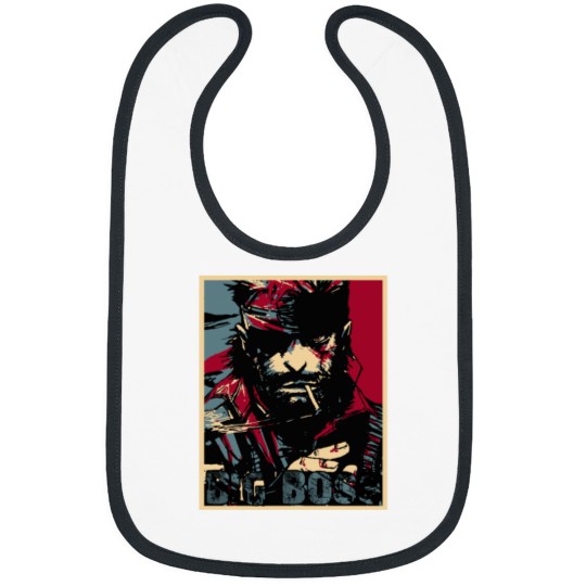 Discover Metal Gear Solid Big Boss T-Shirt Bibs