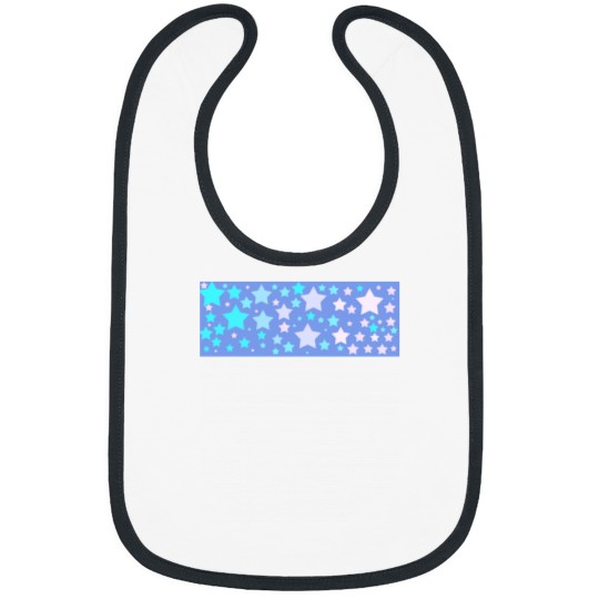 Discover Blue stars T-Shirt Bibs