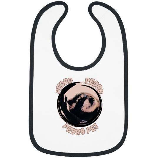Discover Pedro Dancing Rave Raccoons Bibs