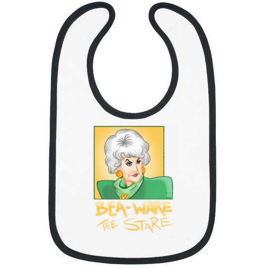 Discover Bea-ware the Stare T-Shirt Bibs