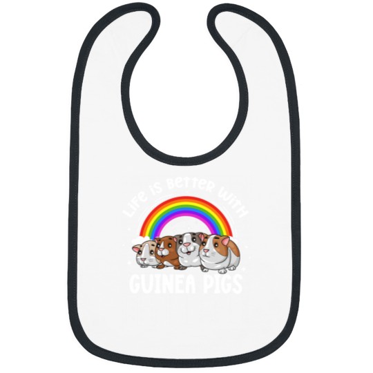 Discover Guinea Pig Life Is Better With Guinea Pigs Rodent Pet Kawaii Bibs