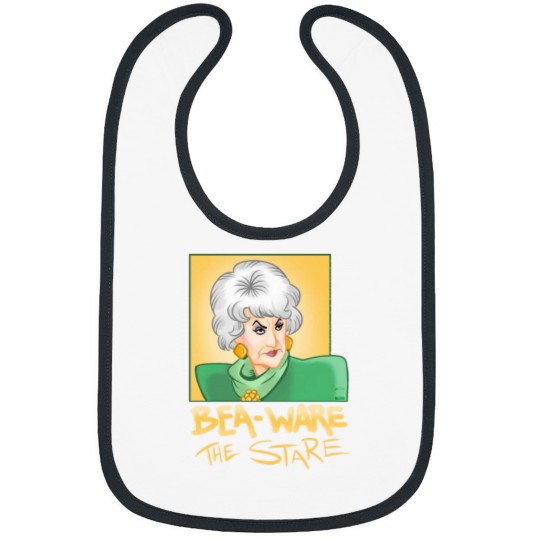 Discover Bea-ware the Stare T-Shirt Bibs