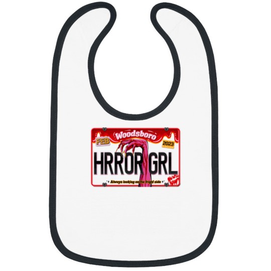 Discover HRROR GRL T-Shirt Bibs