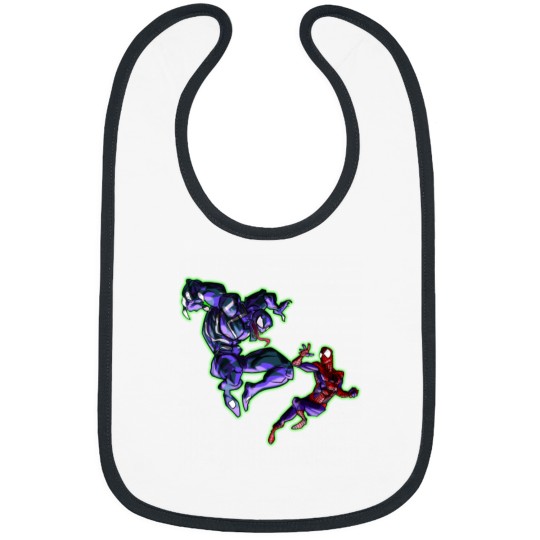 Discover Spidey v. Brock Bibs